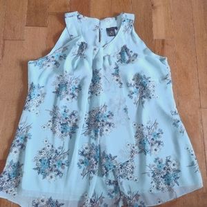 Blouse Sleeveless Asymetric